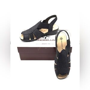 Wanderlust Dora Women’s Sandals – Black – Size 7 – Brand New in Box